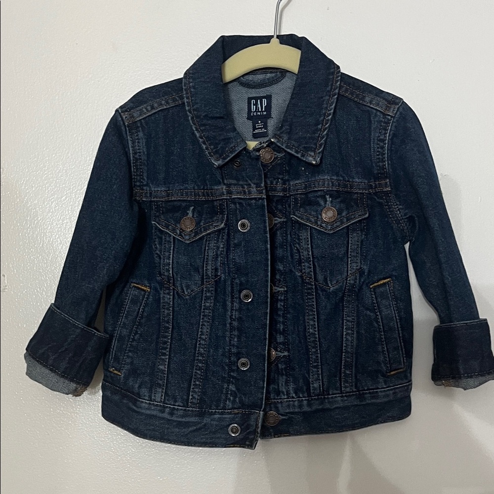 GAP Kids Deep Blue Jean Jacket